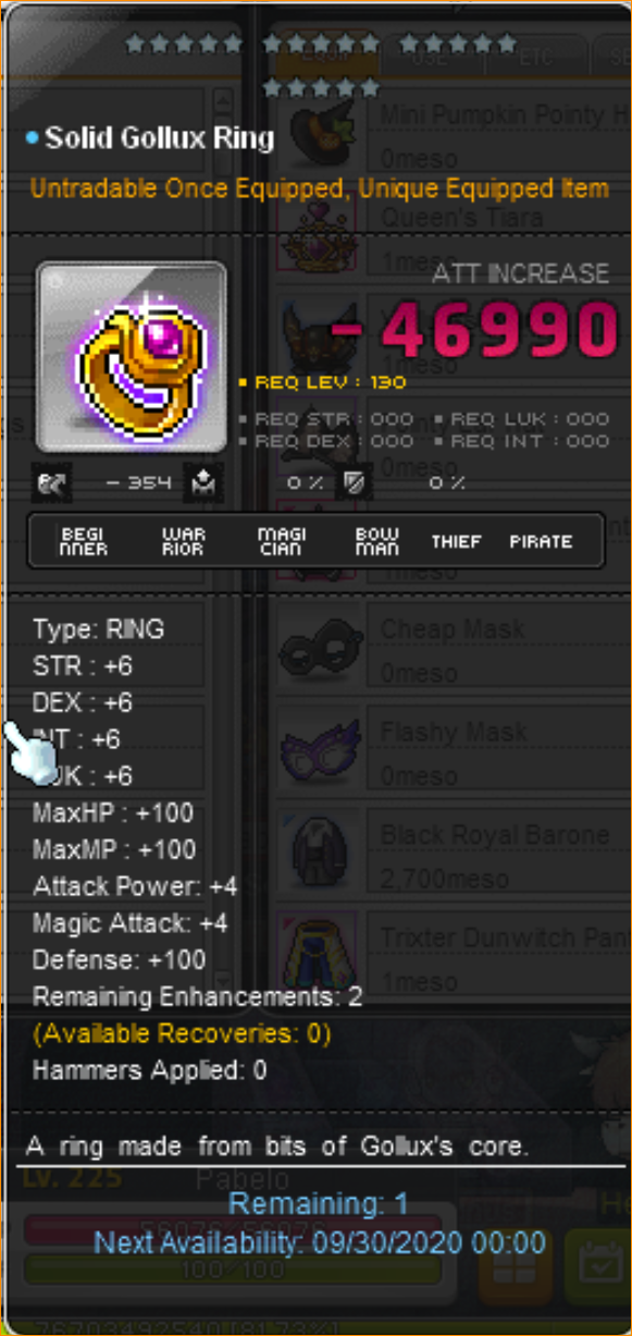 Maplestory Equipment Guide 2020 MapleStory Ascension Alliance