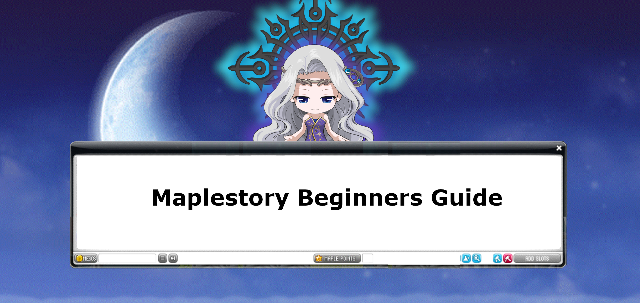 Maplestory Beginners Guide